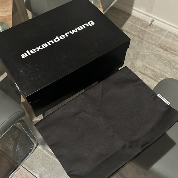 Alexander Wang Delphine 85 Crystal Stud Pump, Black Size 37.5 New + DustBag $895 - Picture 15 of 16